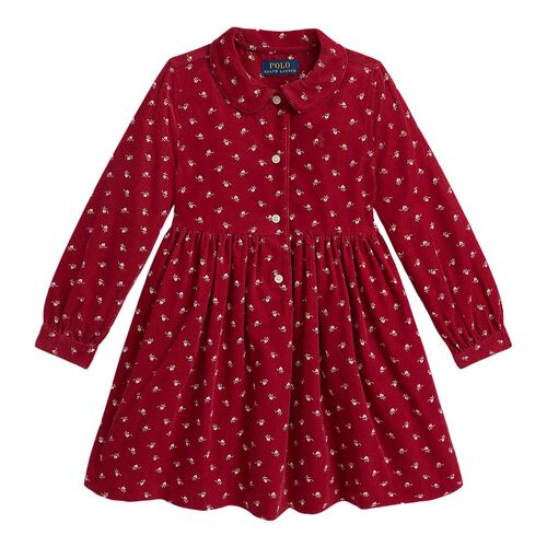 Polo Ralph Lauren Floral Cotton Corduroy Shirtdress